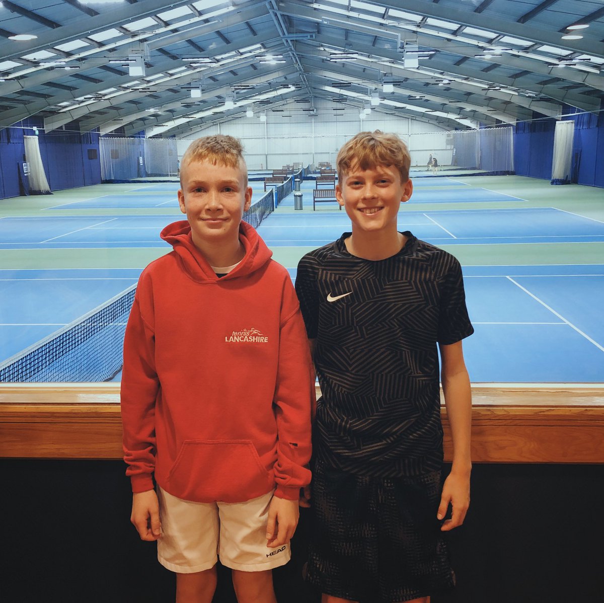 Won grade 4 16s with Finn 💪🏻 great afternoon of tennis 😁 @HGreenTennisFit  <a href="/BoltonTeam/">Bolton Arena Tennis Academy</a> <a href="/BigDaveHillier/">Dave Hillier</a> <a href="/head_tennis/">HEAD Tennis</a>