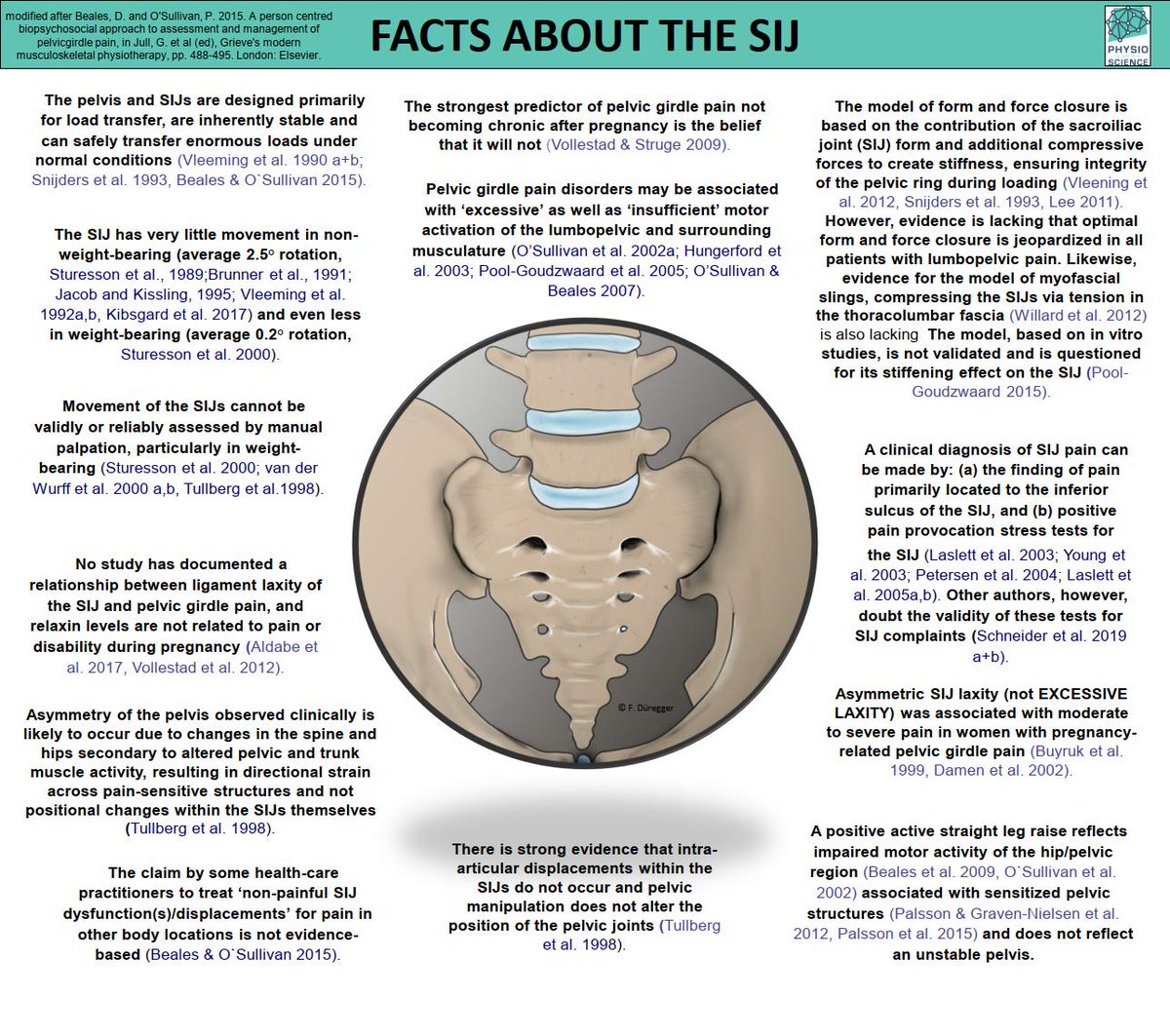 PhysioMeScience's tweet image. FACTS ABOUT THE SI-JOINT

☝️👇👇👇