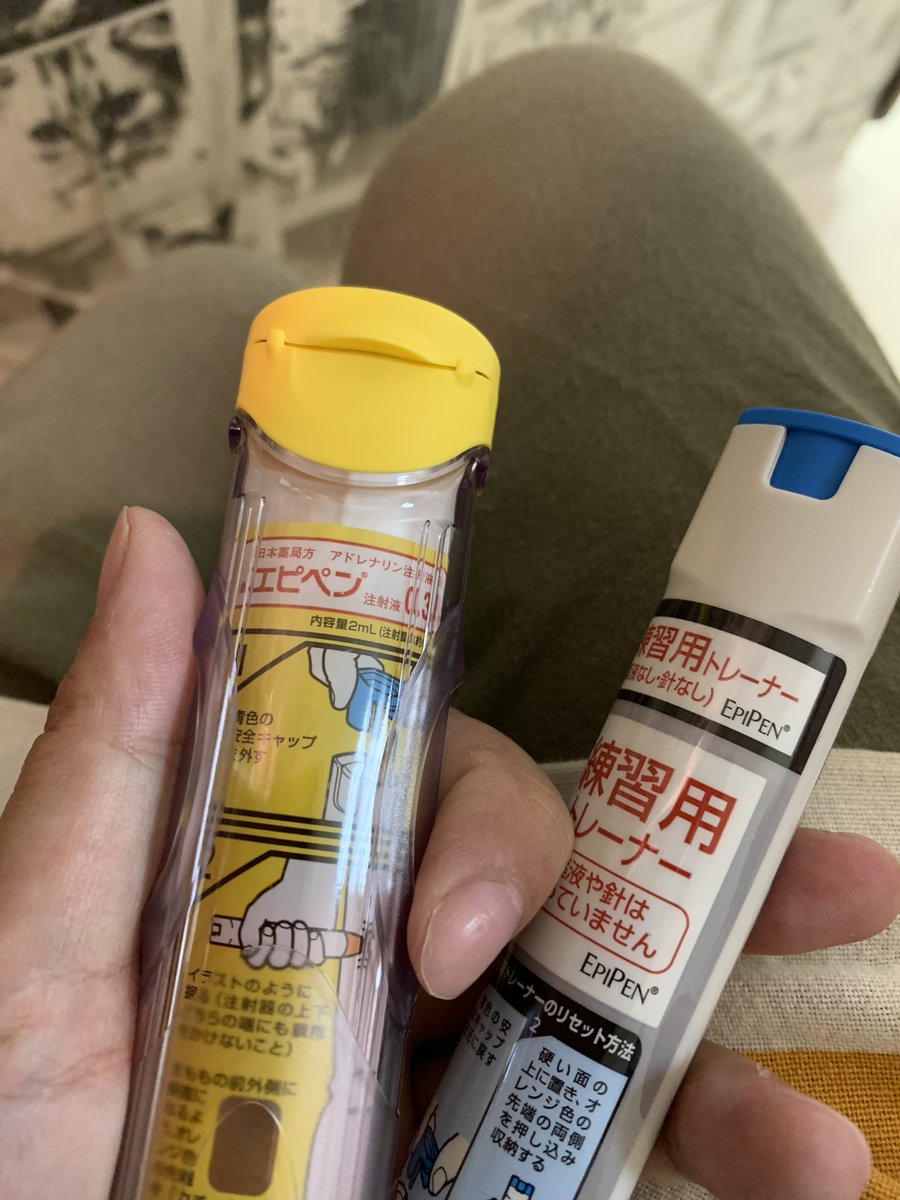 多田あさみ 処方箋薬局に在庫がなかったので 郵送で届いたエピペン トイレで痛みに耐えてたはずなのに気づいたら寝落ちしてたアレ 実は血圧低下による気絶だったのか いつも持ち歩くので私が気絶したらどうぞ説明書を読み太ももにガツンとやって救急車 多田あさみ 処方箋薬局に在庫がなかったので 郵送で届いたエピペン トイレで痛みに耐えてたはずなのに気づいたら寝落ちしてたアレ 実は血圧低下による気絶だったのか いつも持ち歩くので私が気絶したらどうぞ説明書を読み太ももにガツンとやって救急車