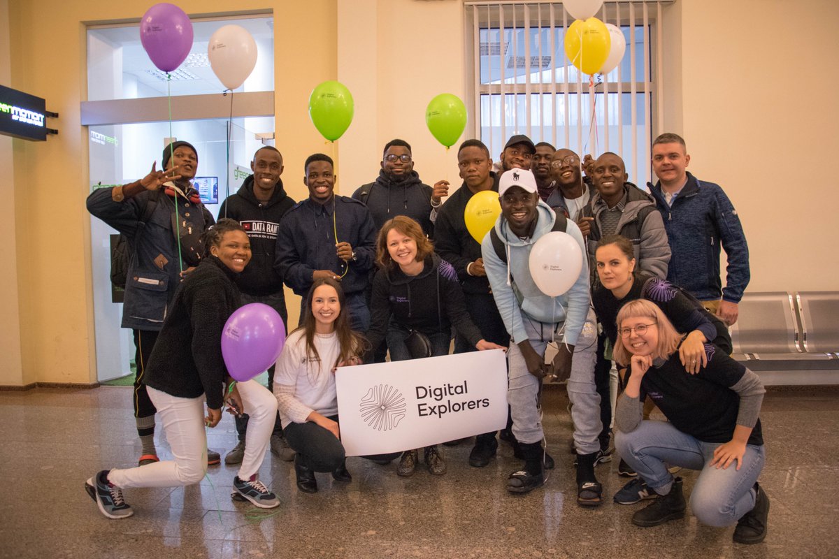 11  brave first Digital Explorers in a new world. Now, the epic journey begins to build their careers and strengthen Nigerian and Lithuanian digital ecosystems! Watch this space to #FollowTheJourney 🇳🇬✈️ 🇱🇹