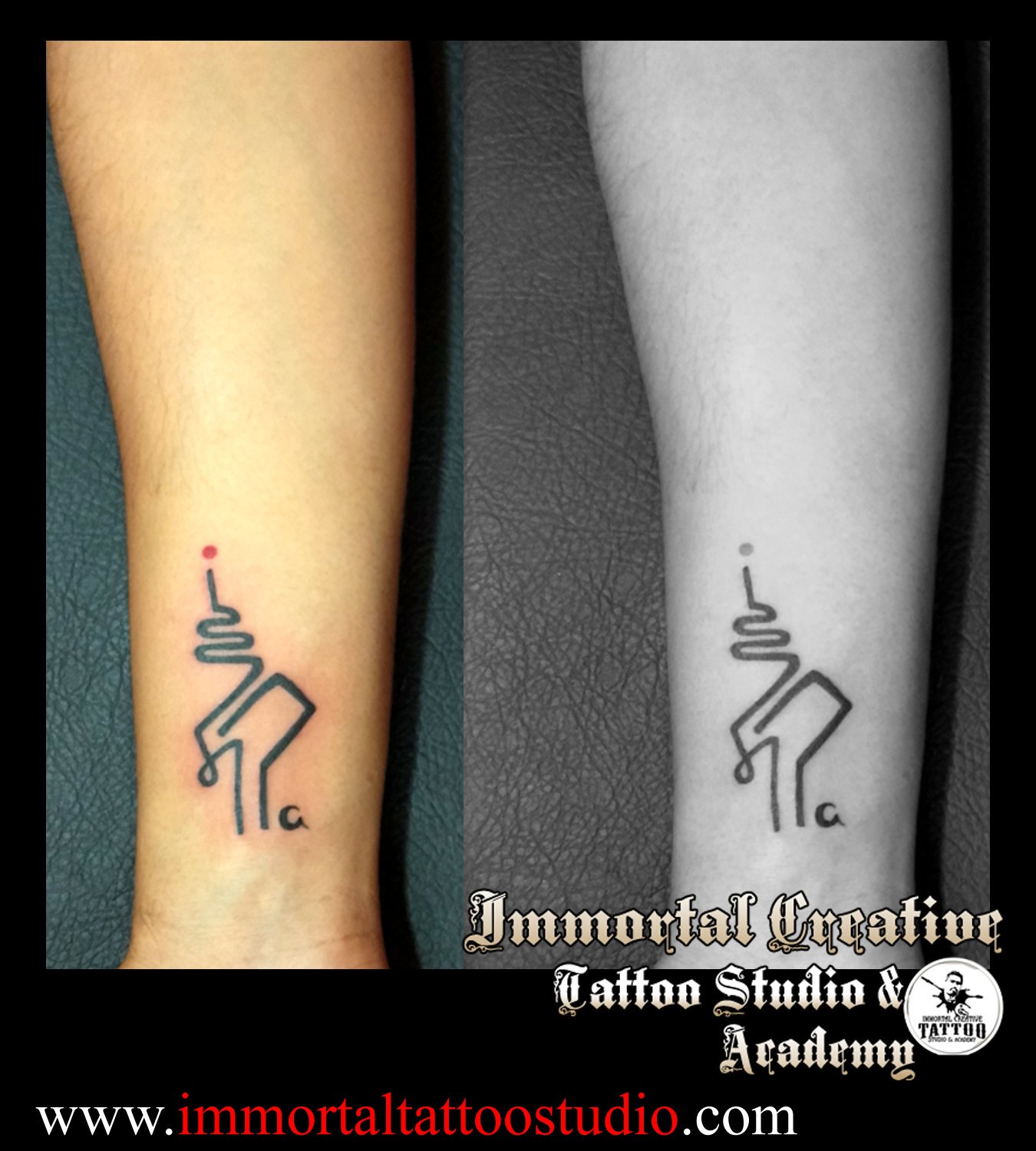 Immortal Symbol Tattoo