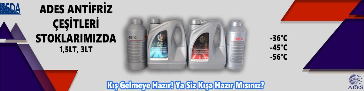 ✨Ades Antifriz çeşitleri -36°C, -45°C ve -56°C seçenekleriyle Seda Makina Otomotiv'de✨
HER KOŞULDA GÜÇLÜ KORUMA!
 #antifriz #ford #sedaford
Antifriz, kullanım alanları bakımından, sıfır derecenin altına inilse dahi araçlarda donmayı önleyen bir maddedir. facebook.com/sedamakina/