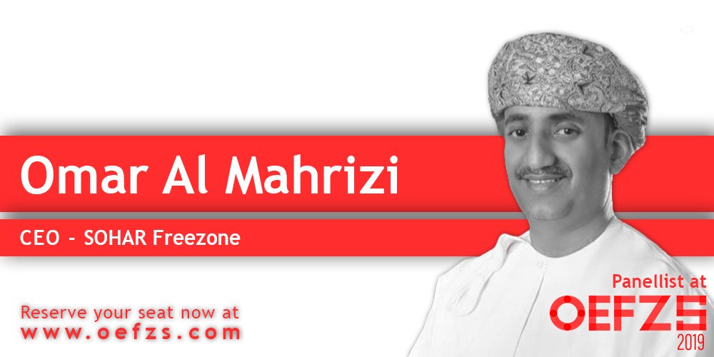FreeZoneWatch's tweet photo. Oman Economic & Free Zone Summit presents Omar Al Mahrizi , CEO of SOHAR Freezone as a Panellist.
Register at https://t.co/Yii8GTz2sU to reserve your seat.
#OEFZS2019 #FreeZoneWatch
@IthraaOman @Omar_AlMahrizi @PortandFreezone https://t.co/eZ3P91N1xz