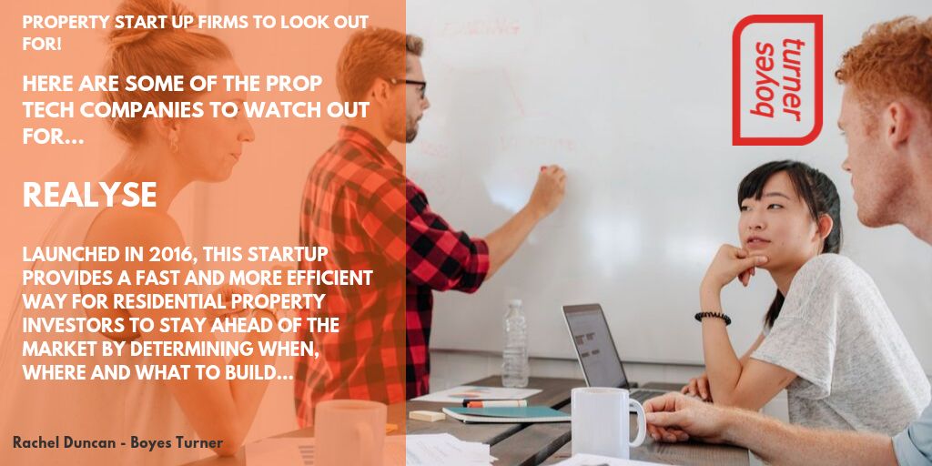 boyesturner's tweet photo. Rachel Duncan of @BTDevTeam has pulled together a list of the newest Proptech start up firms to look out for!
https://t.co/X7yfkiVQtv #PropTech #StartUp #Proptechsector #PropertyLawyers #TechnologyLawyers #Realyse https://t.co/wt1EU20UeG