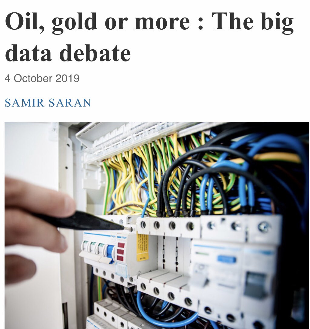 theRohitBansal's tweet photo. via @samirsaran: Silicon Valley can’t be a guarantor of rights. Tech companies are exactly what they are: companies. When they’re unresponsive to concerns of their own sovereigns, probability that they’ll devote resources to developing states is low
#Datagiri via @orfonline 2/n https://t.co/1VzUVHrZPY