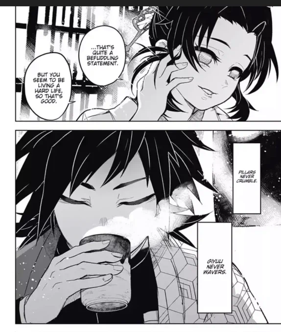 If this doesn't get animated, I'm gonna riot, this is the holy grail of giyuu and shinobu wholesomeness #giyushino #tomiokagiyuu #shinobukochou 