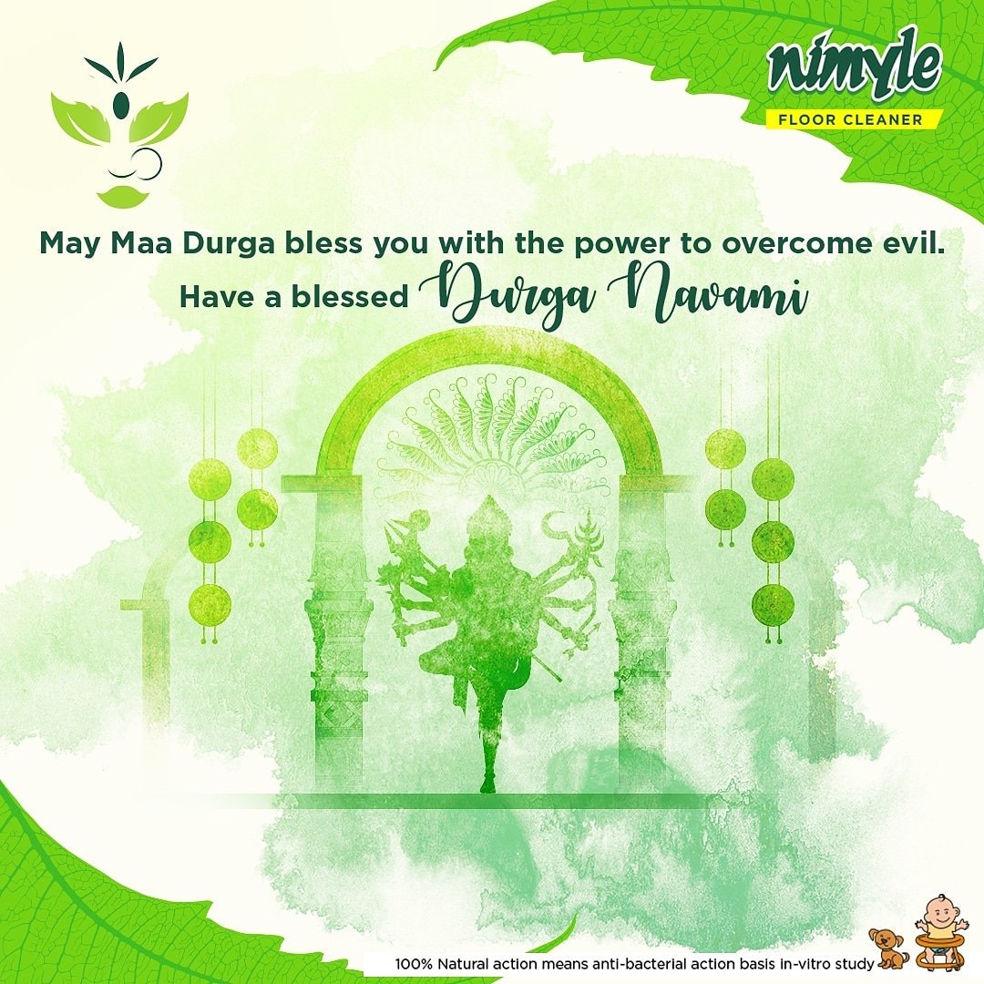 Nimyle (@nimyleofficial) on Twitter photo Just as Maa Durga defeated evil, free yourself from the evils of dirt, germs and grime this festive time, with the #PowerOfNeem. #SwitchToNimyle and celebrate the victory of good over evil with a clean and eco-friendly #NimylePujoPurePujo. #DurgaPuja19 <a href="/HanglaHneshel/">Hangla Hneshel</a> Just as Maa Durga defeated evil, free yourself from the evils of dirt, germs and grime this festive time, with the #PowerOfNeem. #SwitchToNimyle and celebrate the victory of good over evil with a clean and eco-friendly #NimylePujoPurePujo. #DurgaPuja19 <a href="/HanglaHneshel/">Hangla Hneshel</a>