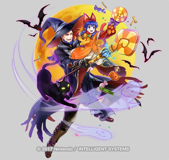 ファイアーエムブレム ヒーローズにて『比翼の盟主 ヘクトル』を描かせていただきました!
10/ 9(水)から開催の「超英雄召喚イベント～おばけの収穫祭～」で配信されます。宜しくお願いします!
?Happy Halloween!?

#FEHeroes #FEヒーローズ 