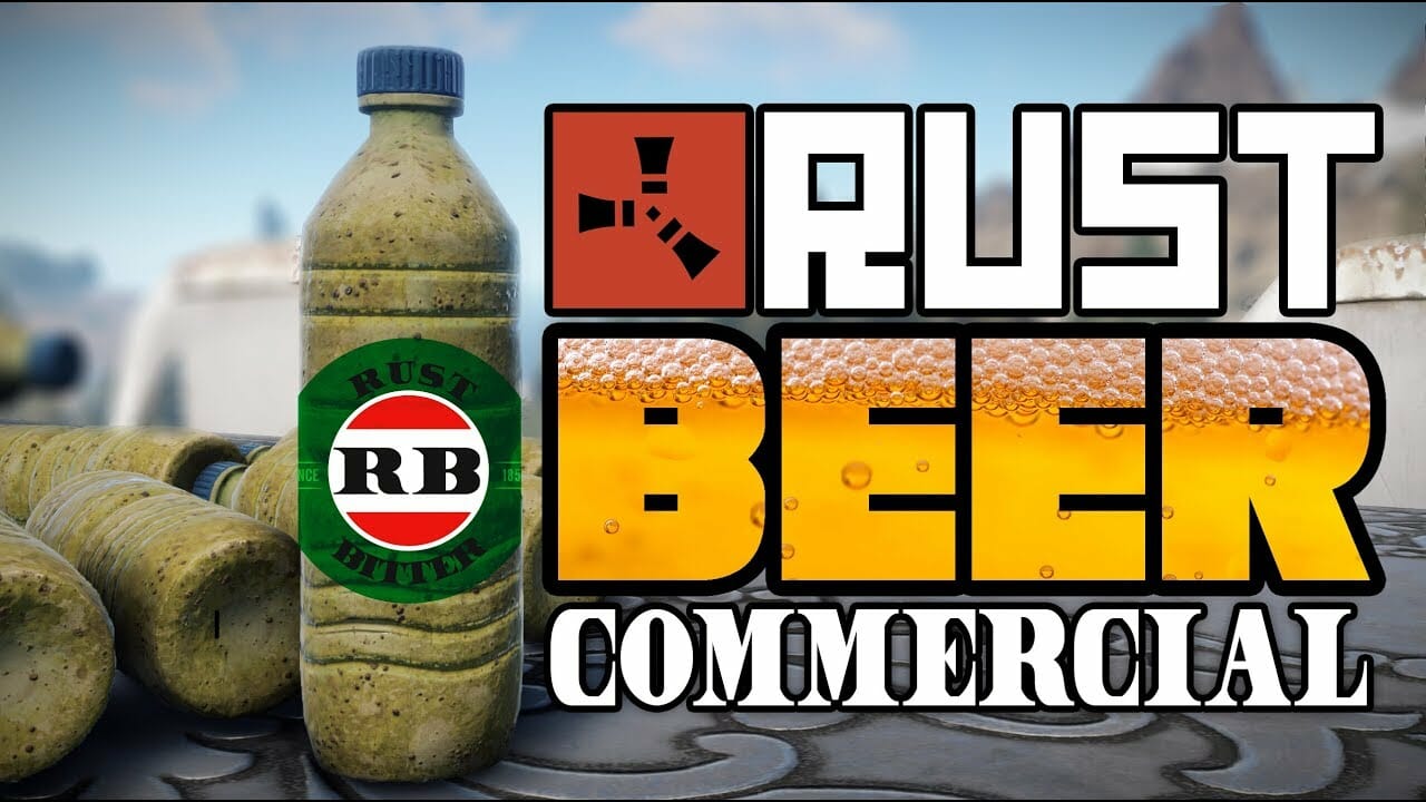on Twitter "RUST GAME AUSTRALIAN BEER COMMERCIAL Link