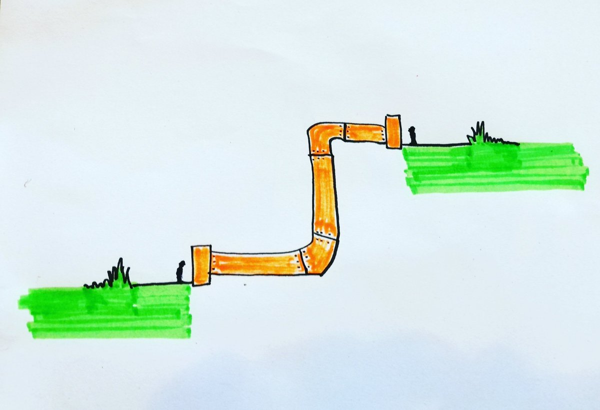 TheSnowflakeCa1's tweet photo. The grass is always greener... #illustrations #illustrationgram #illustrationoftheday #illustrationart #illustration #grassisalwaysgreener #thegrassisalwaysgreener #grass #pipeline #pipe #mondayfeeling #mondayvibes #mondaymood #mondays https://t.co/RucUkunTb9