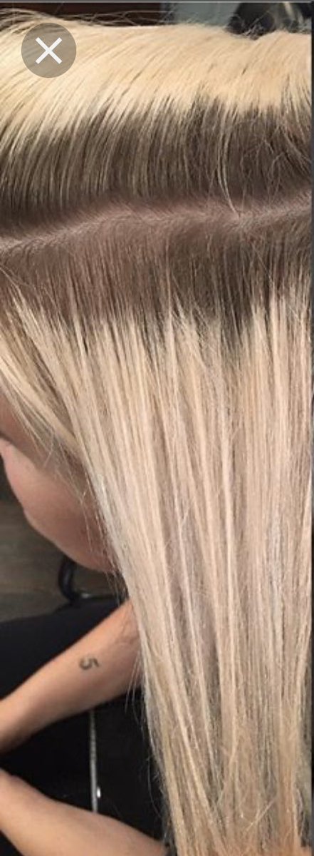 Theefivefooter's tweet photo. @itsbryden Wtf does that even mean? Are you growing your hair out so at one points you’re going to be half blonde half dirty blonde? https://t.co/tWxtkLna6s