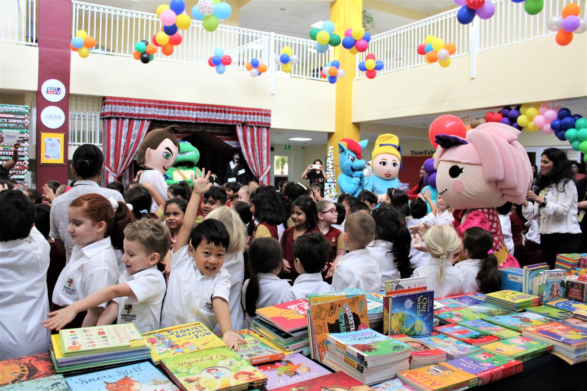 Library | Raffles International School tweet media