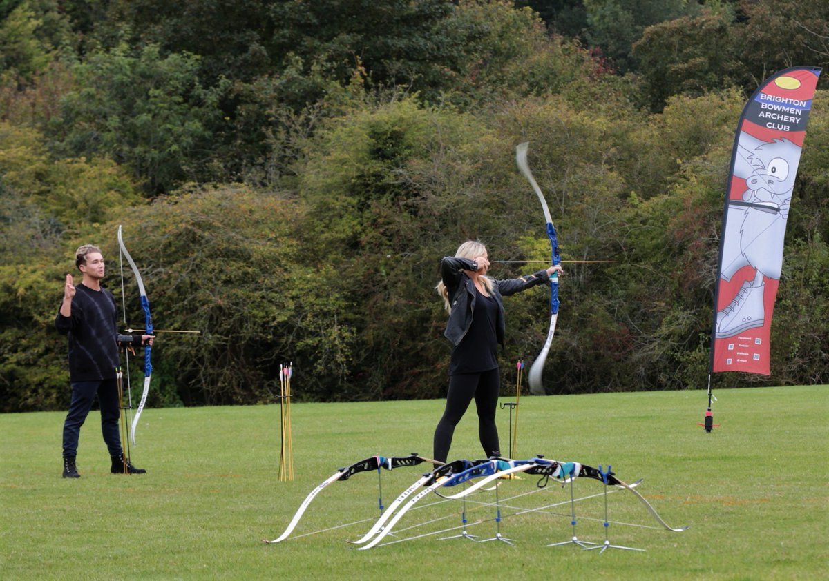 Nice work at the weekend <a href="/Aj11Ace/">AJ Pritchard</a> <a href="/SaffronBarker/">Saffron Barker</a> “May the odds be ever in your favor!”