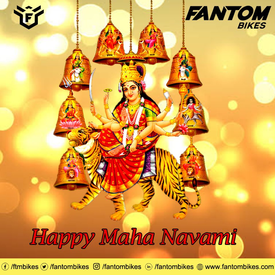 FantomBikes's tweet photo. Let the festive spirit embrace you and your dear ones on this special occasion.
Wishing You All & Your Family a Happy Maha Navami!
#FantomBikes #Mahanavami #जय_माता_दी #Navratri #रामनवमी https://t.co/H0IXGE0V4Z