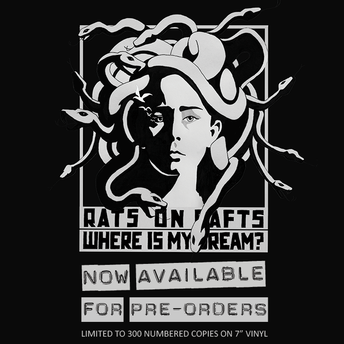 Spazz_Records's tweet photo. New 45 by Rats On Rafts is now available for pre-orders via our website: https://t.co/TKcE8Wo01a. Release date: October 19.

#preorder #newrelease #ratsonrafts #postpunk #punk #newwave #psych #spazzrecords @RatsOnRafts https://t.co/0vI5mSbUAH