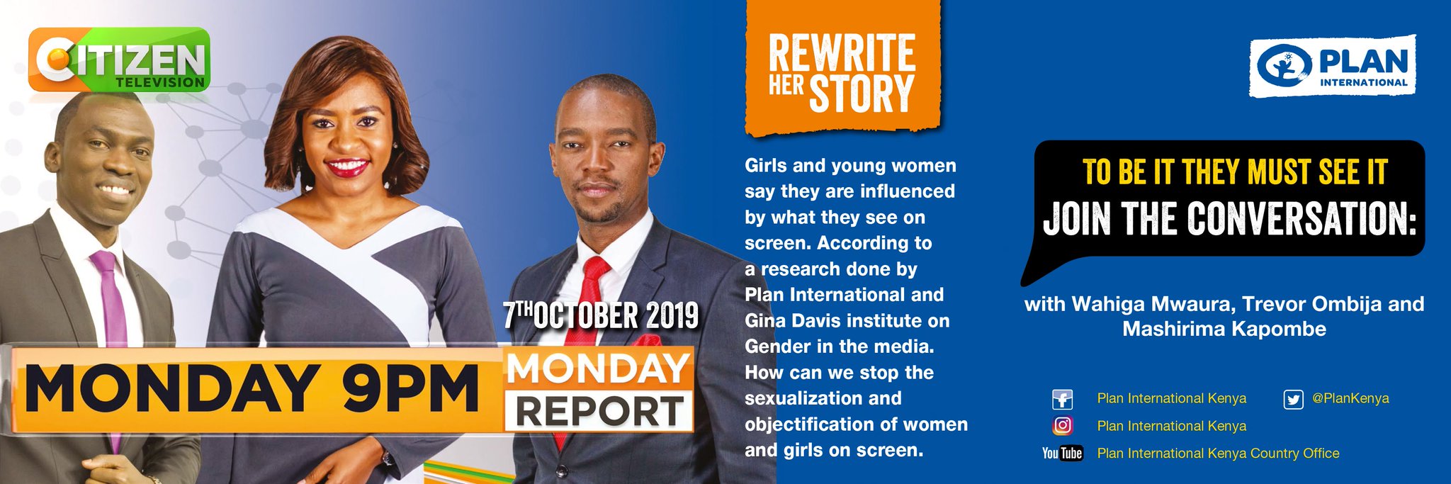 Plan International Kenya on Twitter "Happening tonight on the 