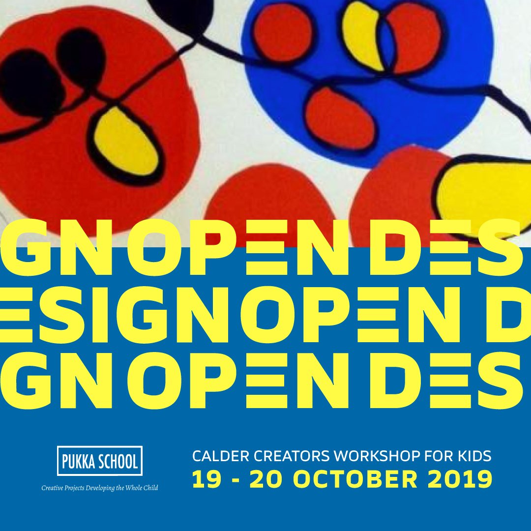 opendesignaf's tweet photo. Exciting CALDER WORKSHOP hosted by Pukka School

Expect your children to experience a variety of immersive &amp; exciting STEAM workshops from #art provocations, mini #engineering projects to exploring #magic of our light #table.

BOOK YOUR SEATS for #ODA2019 https://t.co/OKsnFtKo6M https://t.co/EWE2PTU1as