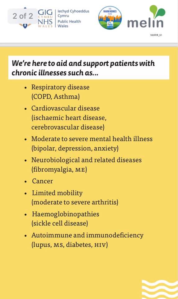 WellatHome's tweet image. Are you a medical professional in the Aneurin Bevan Health Board area, do you work for a Council or a 3rd Sector org. The well@home project is here to help improve health and reduce fuel poverty. For more info on how to refer;  info@wellathome.co.uk or  wellathome.co.uk