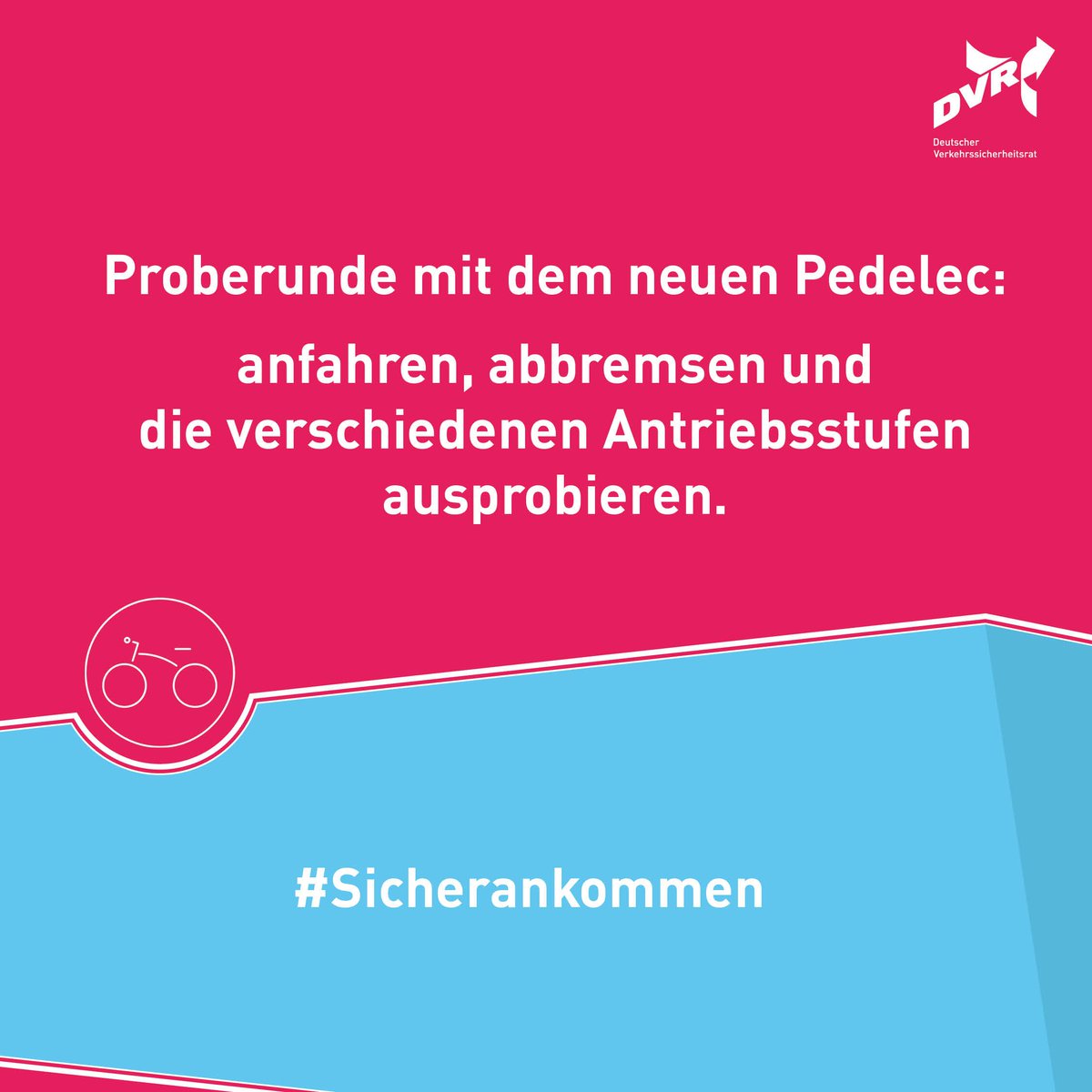 DVR_info's tweet photo. Neues #Pedelec? 😎 👉 zunächst #Proberunde: anfahren, #abbremsen + verschiedene Antriebsstufen ausprobieren ✔️ bei Matsch + Regen sicher auf dem #Pedelec #VisionZero #sicherankommen @VdK_Deutschland @ADFC https://t.co/43XI6ho22N