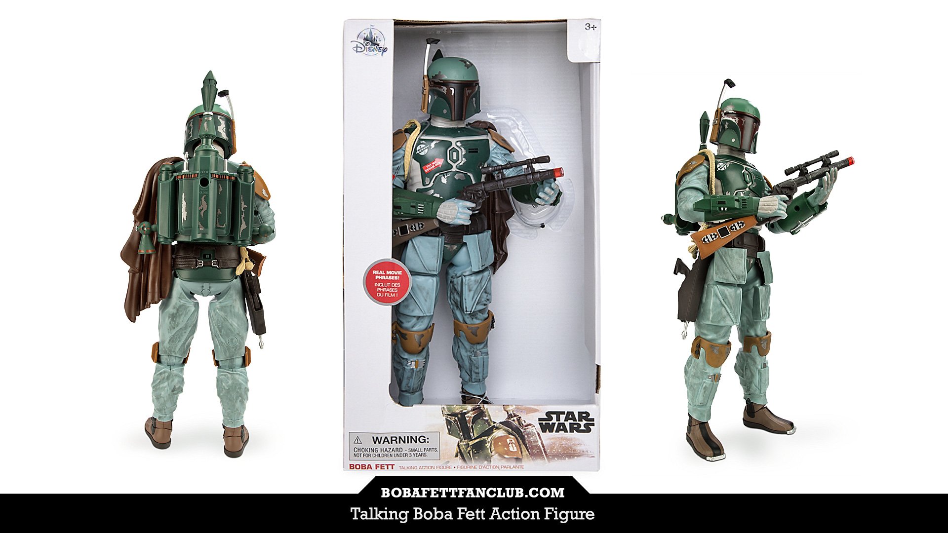 Talking boba fett figure deals