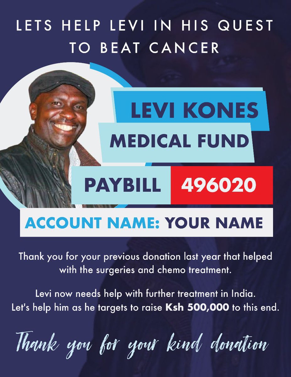 ItsMutai's tweet photo. As of this morning we have raised Ksh257,387.00 And that's in just 2days. This guy needs only ksh500k to beat cancer. I keep posting here because I always post for everyone. Tomorrow you might need that help too. So kindly retweet if you have no cash. Send him ksh50 if you can. https://t.co/edB9s2AKG6