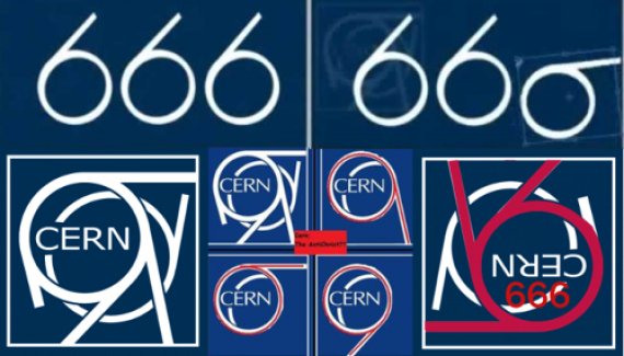 53) CERN’s logo looks somewhat similar to the Google Chrome logo, which can also be reconfigured to form the number 666.Obviously, this reeks of Illuminati symbolism. The number 666 represents the mark of the beast.
