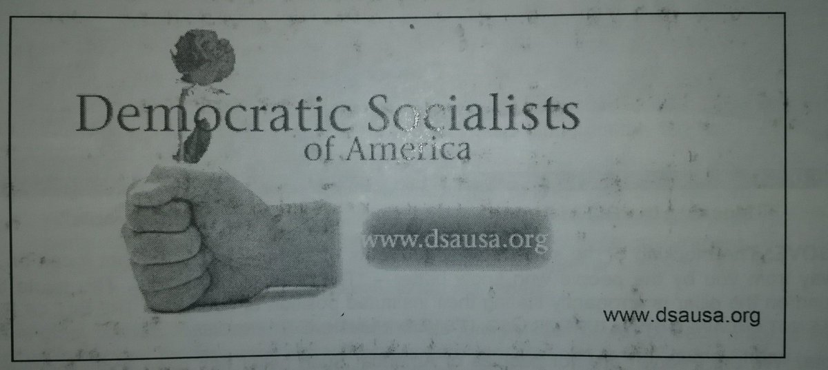 35)• "The Communists are further reproached with desiring to abolish countries and nationality."DOES ANY OF THE ABOVE SOUND FAMILIAR?NEED PHYSICAL EVIDENCE!  "THEY LIVE" Below is the logo taken off the Democratic Socialists of America Web page.