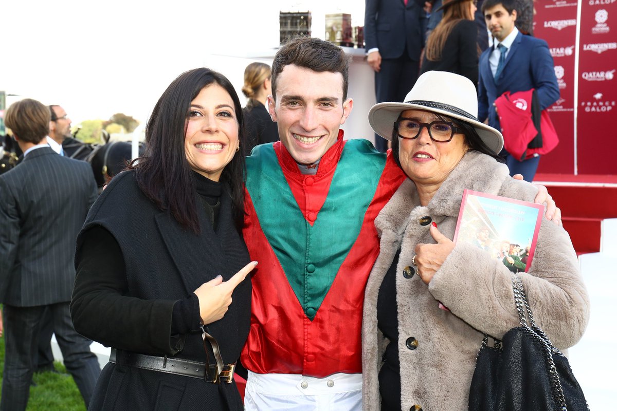 Le petit Pierre-Charles est devenu grand. Un grand moment 👏👏👏✨🐴#Waldgeist #QatarPrixdelArcdeTriomphe #QPAT2019