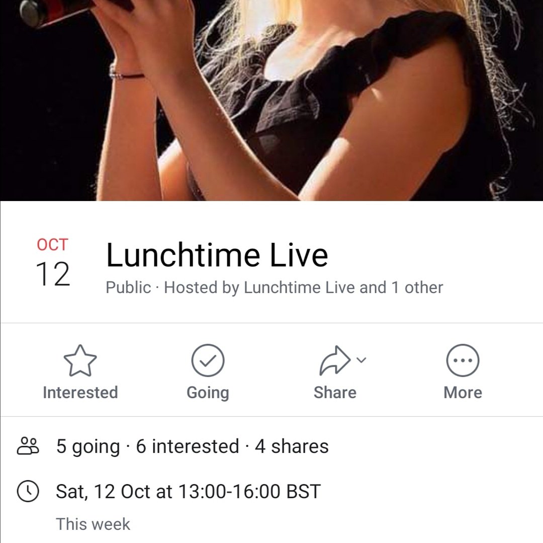 TheMeaning1's tweet photo. This Saturday we are performing our first gig in Hebden Bridge. Come along between 1 - 4 to see us join a host of other local talent in a truly unique venue #lunchtimelive @lunchtime_live https://t.co/IM8eajm0lJ