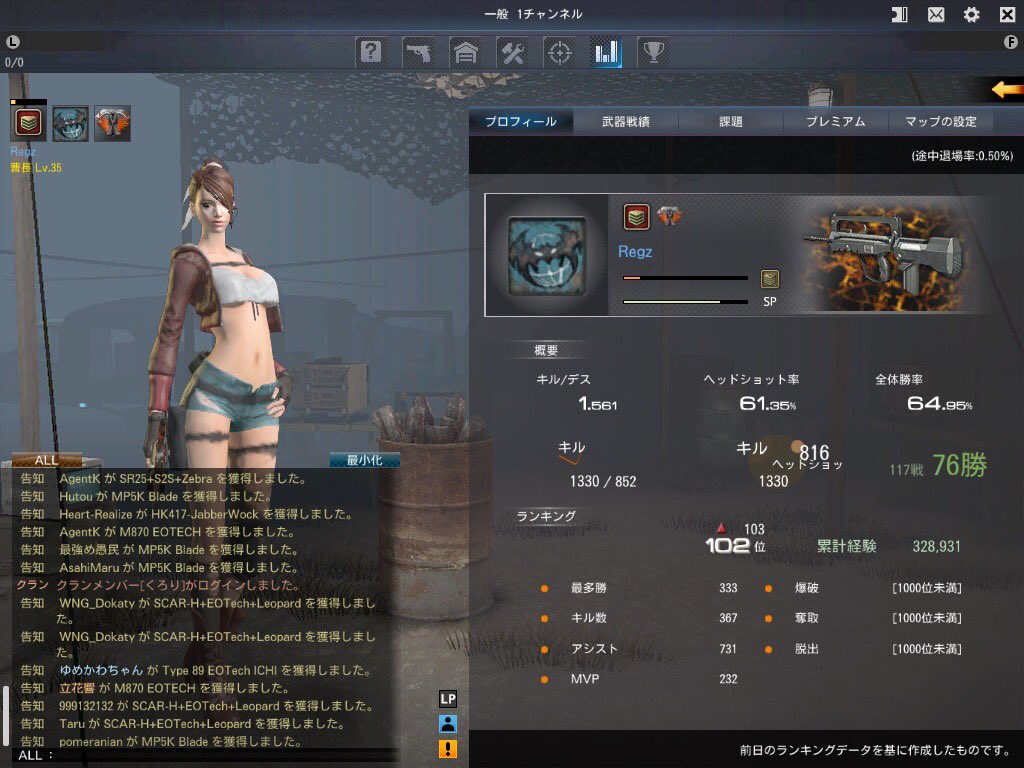 Regz_sf2's tweet image. #JSF2 #フレンド募集中
ﾖﾛ(｀・ω・´)ｽｸ！