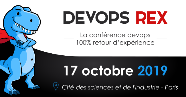 devops REX (@devopsrex) on Twitter photo J-10 ! #devopsREX c'est la semaine prochaine !
17 talks retours d'expérience sur #devops #devsecops #technique, <a href="/patrickdebois/">Patrick Debois</a> en guest star, un buffet éco-responsable le midi. Rejoignez nous !
📍 Cité des Sciences, Paris 19e
🎟️ Places sur 2019.devopsrex.fr/registration/p… J-10 ! #devopsREX c'est la semaine prochaine !
17 talks retours d'expérience sur #devops #devsecops #technique, <a href="/patrickdebois/">Patrick Debois</a> en guest star, un buffet éco-responsable le midi. Rejoignez nous !
📍 Cité des Sciences, Paris 19e
🎟️ Places sur 2019.devopsrex.fr/registration/p…