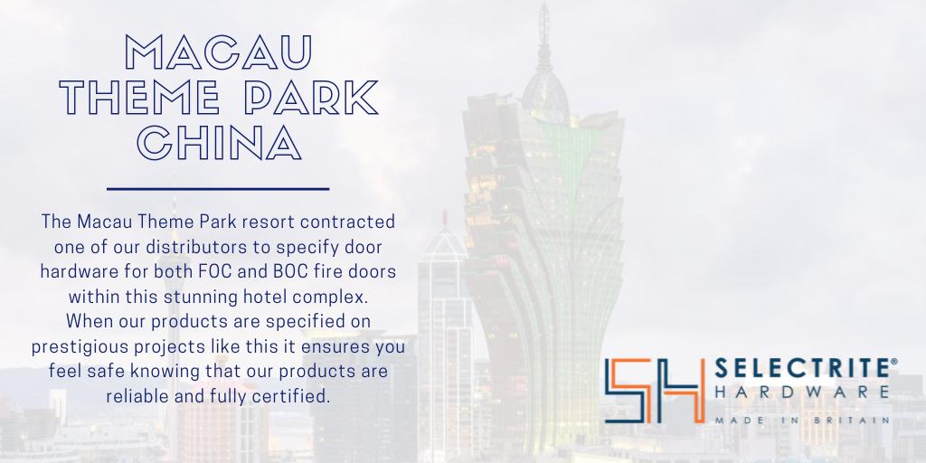 Selectrite's tweet image. One of our latest projects - Macau Theme Park in China