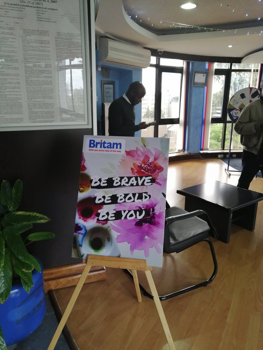 BrendaKasili's tweet image. Be Bold... Be brave... Be You #BritamCSWeek2019 #TheMagicOfService