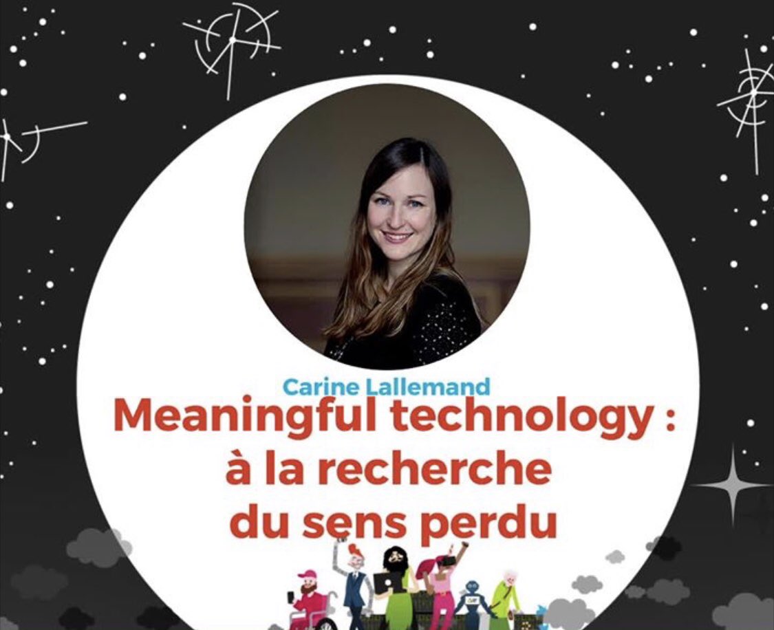 Carilall's tweet photo. J'aurai l'honneur d'ouvrir le bal à @blendwebmix 2019 en novembre.
🎤Au programme de ma keynote : un mix de théorie, exemples inspirants et méthodes pour illustrer comment concevoir des technologies qui font du sens.
On se voit là-bas ?
#BlendWebMix #UX #design #MeaningfulTech https://t.co/iZS3Fd5utC