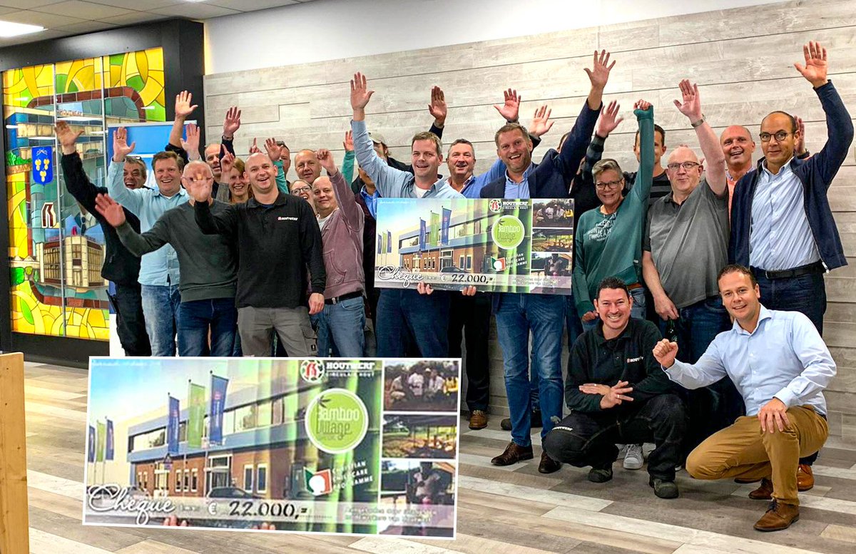 Houtwerf haalt € 22.000,00 op voor Bamboo Village Uganda.

bamboovillageuganda.com
ccp-uganda.org
houtwerf.nl
<a href="/BambooVillageAu/">Bamboo Village</a> #Uganda #Bamboo #BambooVillage #Childcare #Charity #Houtwerf <a href="/HoutwerfBV/">Houtwerf BV</a>