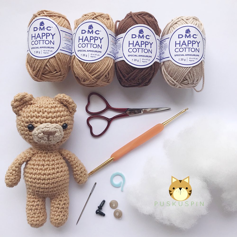 Listos para hacer un Ursus Puskuspin 🐻 Get Ready for Ursus Puskuspin pattern