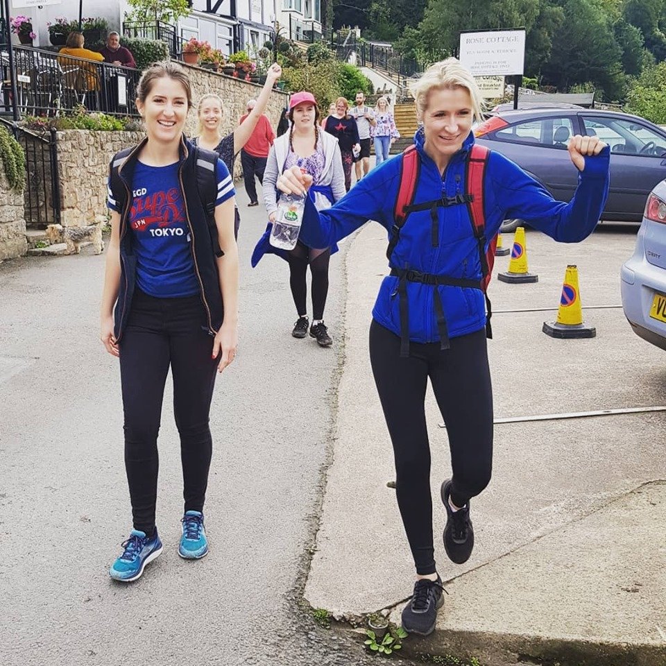 We did it!! over £1000 raised for <a href="/BCCare/">Breast Cancer Now</a> and 10.8 miles walked. Safe to say we are all still aching but we had great fun and couldn't help but finish the journey off at the lovely <a href="/saracensheadinn/">The Saracens Head</a>