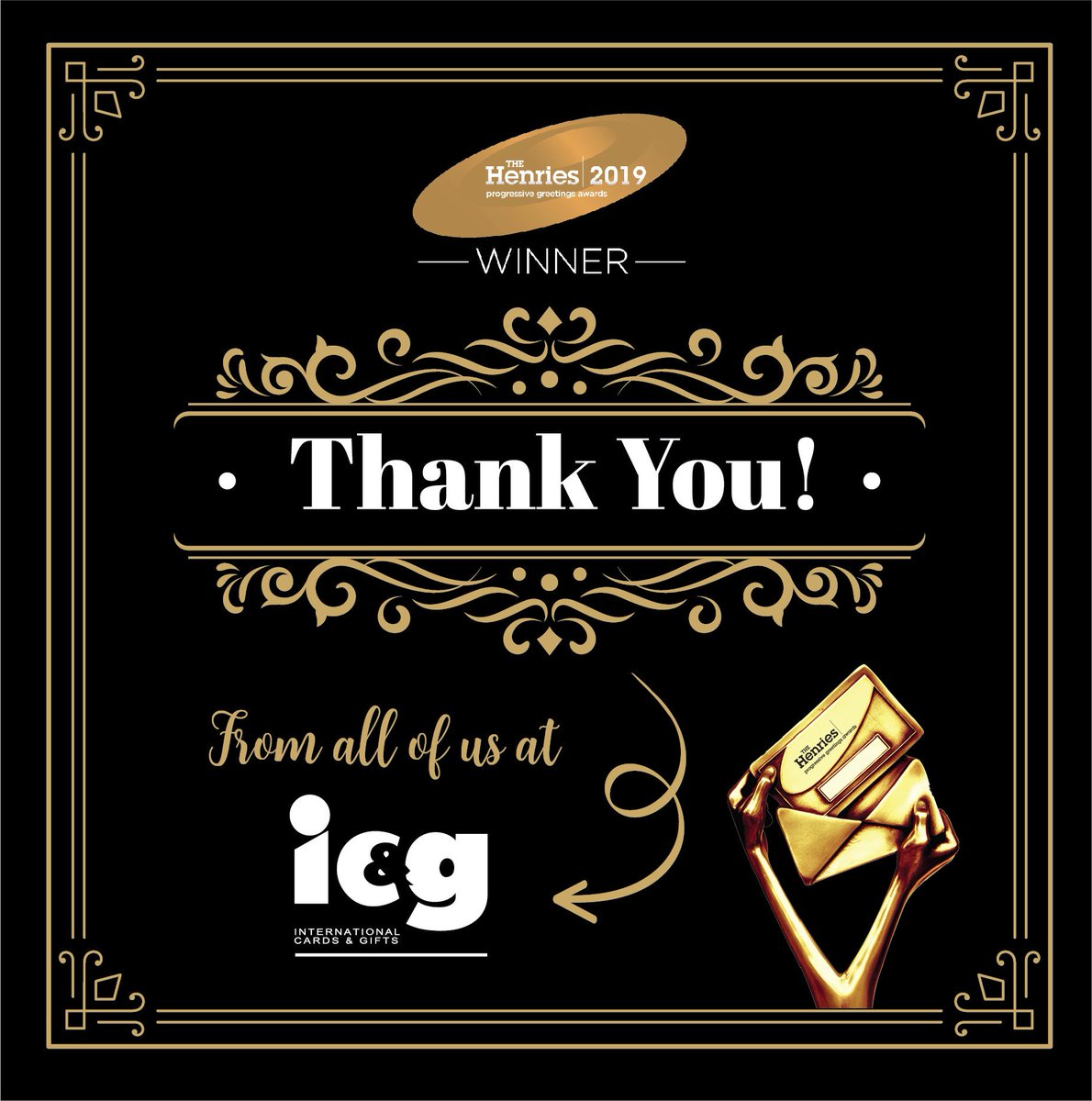 We would like to say a big 'Thank You' to everyone who voted for us this year and enabled us once again to win Gold for the Best Service to the Independent Retailer for the fourth time. Without our wonderful customers, none of this would be possible. So THANK YOU!