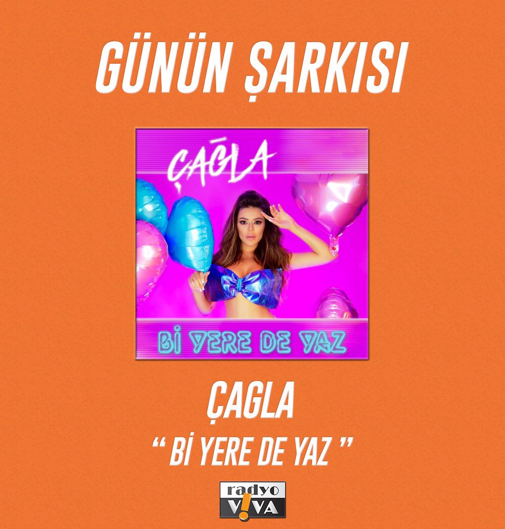 Radyo Viva’da günün şarkısı Çağla - Bi Yere De Yaz
<a href="/RealCagla/">Çağla</a> #BiYereDeYaz