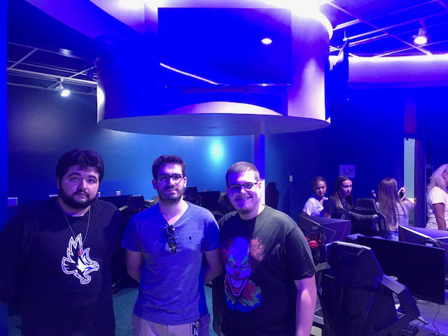 KeiserU's tweet photo. KeiserU #PembrokePines President Piotr Lechowski and the Professor & students from #videogameanddesign program, supported Keiser #Seahawksfootball on Saturday at the #Flagship Campus and visited the new #Gaming room.
#keiseruniversity #keiserpembrokepines #keiserflagship https://t.co/COSenxA3m4