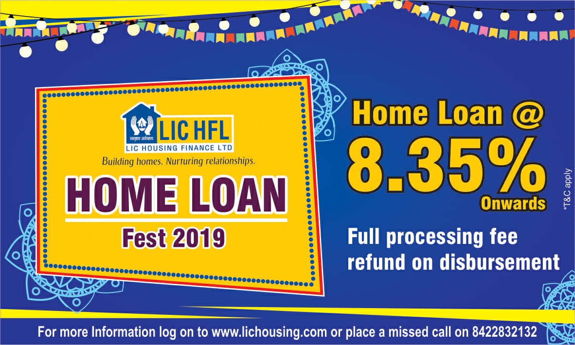 LIC Housing Finance Limited on Twitter: &quot;LICHFL Festive Offer. Home loan @ 8.35% onwards #LICHFL https://t.co/Wncz0wjxSR&quot; / Twitter