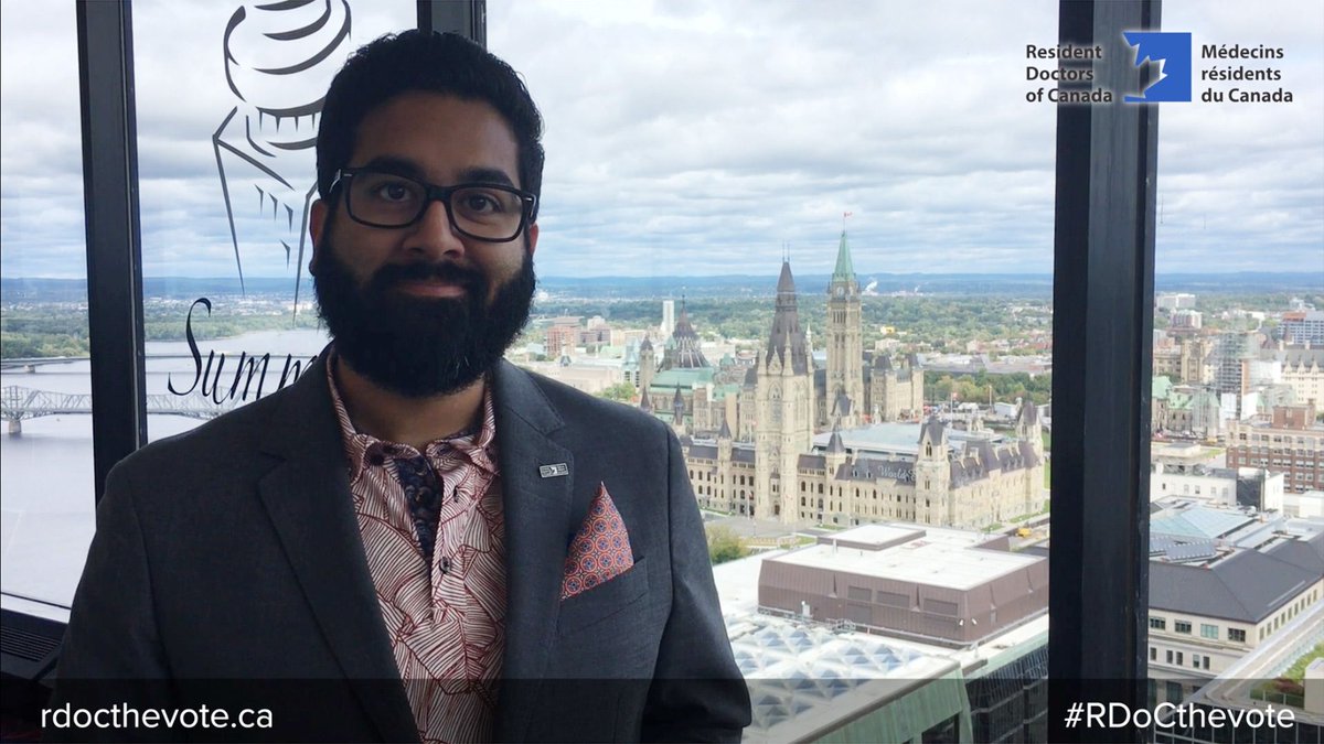 ResidentDoctors's tweet photo. "We can all make a difference, and it starts with voting." @Aarunious Dr. Aarun Leekha. https://t.co/8KOBx6VdhP provides one-stop shopping for residents to make decisions and understand the various ways to vote in the Federal Election. #rdocthevote #elxn43 https://t.co/q3YxD2QC9T