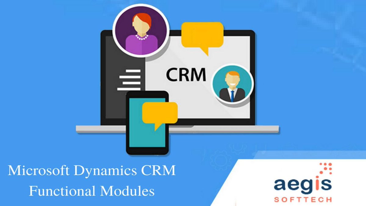 AegisSoftTech's tweet image. Top 3 CRM Functional Modules Overview - #MicrosoftdynamicsCRMdevelopers buff.ly/2VjxEDa