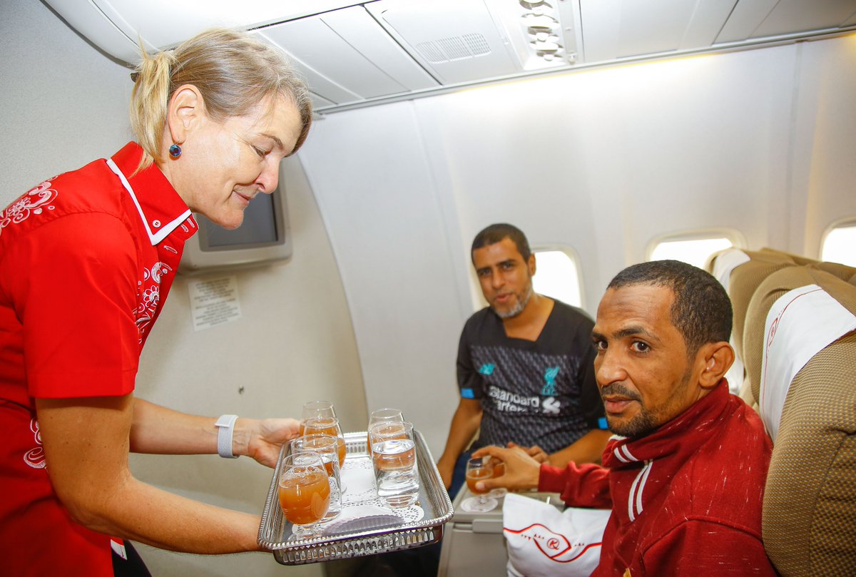 KenyaAirways's tweet photo. This week some of our flights will have “new faces” within the Crew. Might you catch a member of our C-Suite serving alongside our dedicated Crew? Today it was our Chief Commercial Officer Ursula Silling aboard KQ 602 to Mombasa #TheMagicOfService #WeCare https://t.co/XYuwH0J9Ko