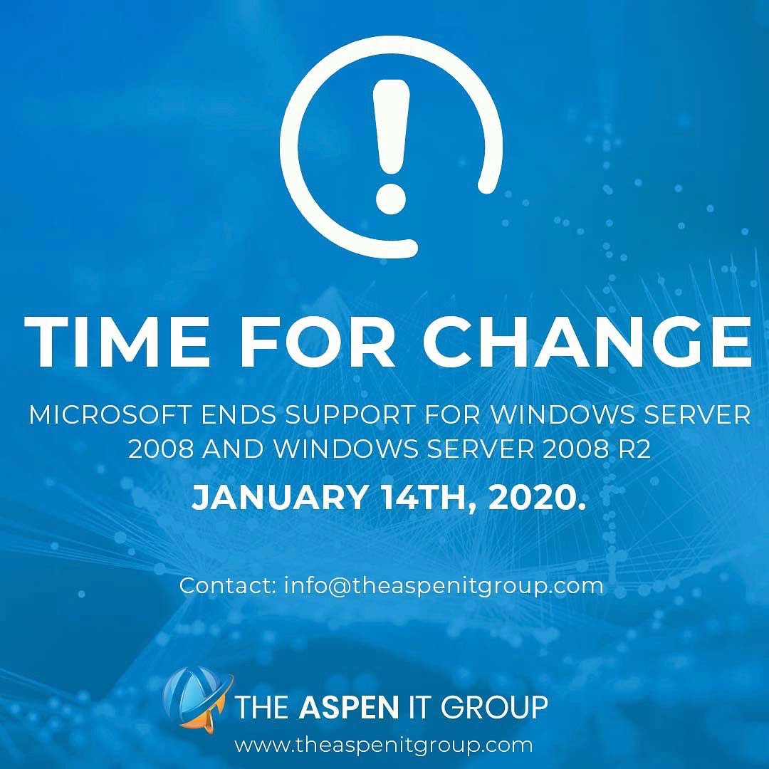 Are you ready for the change? 
For more information visit theaspenitgroup.com or email info@theaspenitgroup.com .
.

#CloudServices #CloudMigration #IT #ITSupport #CloudOptimisation #ProfessionalServices #TheAspenITGroup