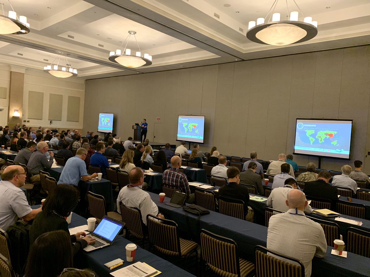 CareyYangPhD's tweet photo. CPG companies are addressing the issues to make #packaging more #recyclable  or #compostable as a full circle solution to eliminating plastic waste. @AIMCALorg @4SPE_Plastics #FlexPackCon 2019. https://t.co/0yBl8EToaJ