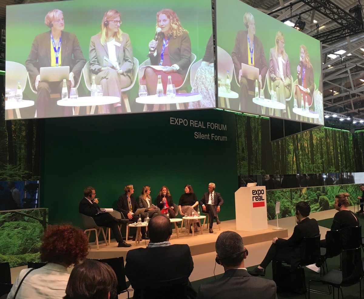 Great to start #EXPOREAL with such an insightful debate on 'Who Is the City For?' with insights from Bonn, Hamburg, Helsinki, Philadelphia and Unibail Rodamco Westfield. A focus on inclusive growth, mixed-use developments, and new partnerships between city gov and real estate.