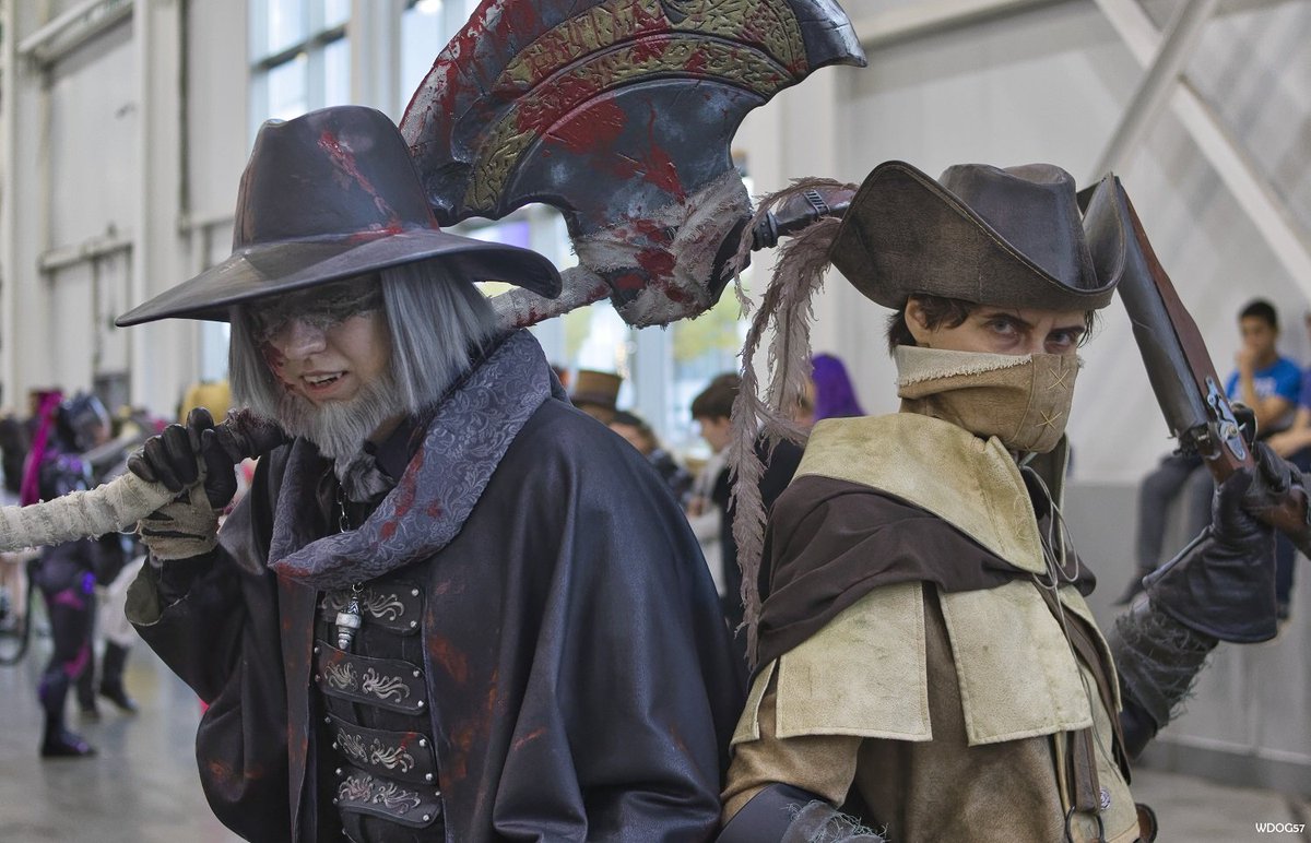 #Bloodborne #cosplay @comicconrussia @igromir @fromsoftware_pr Fear the Old...
