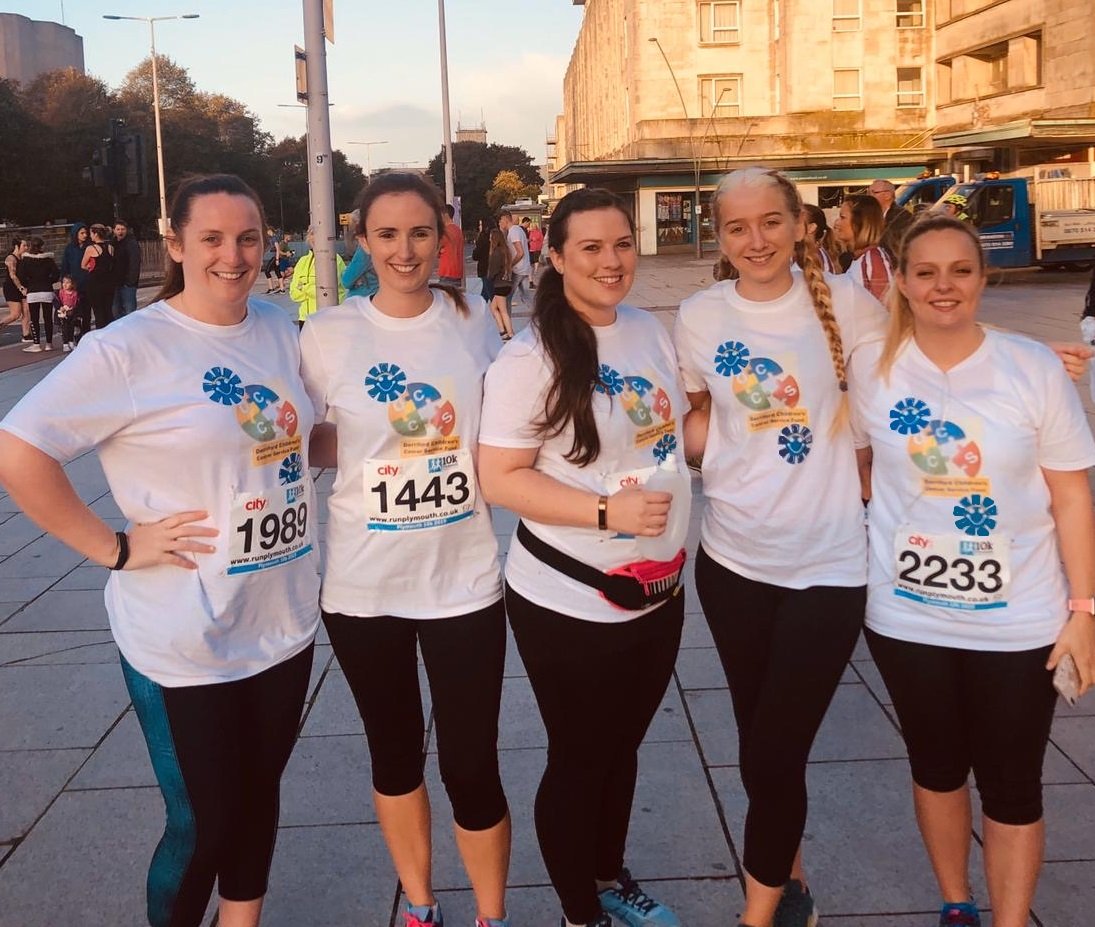 Happy Days Nurseries & Pre-Schools (@happydayschild) on Twitter photo Well done to our #Derriford nursery team who braved the #plymouth10k. Great times PLUS £625 raised for <a href="/Derriford_Hosp/">Derriford Hospital</a> and the Derriford Children’s Cancer Fund 🏃♀️🌟🏅 Well done to our #Derriford nursery team who braved the #plymouth10k. Great times PLUS £625 raised for <a href="/Derriford_Hosp/">Derriford Hospital</a> and the Derriford Children’s Cancer Fund 🏃♀️🌟🏅