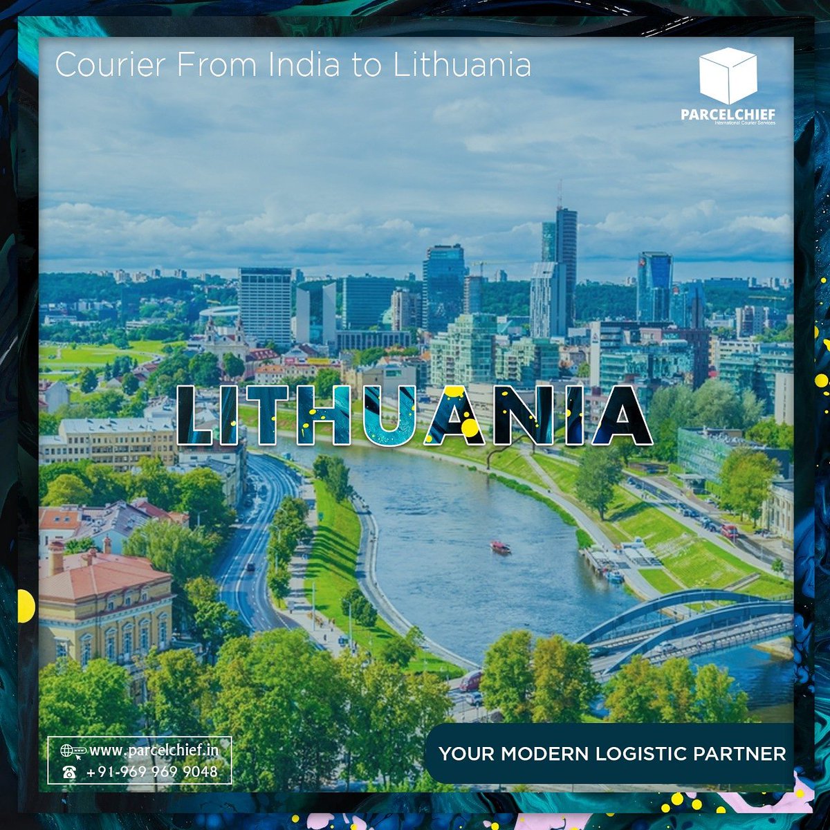 ParcelChief's tweet photo. Courier to Lithuania from India.

Free pick-up, Insurance and Door to Door Delivery

For further details contact us now
Call: +91-969 969 9048
Email: info@parcelchief.in
Website: https://t.co/U9NIstSRms

We deliver your pricless couriers on time everytime. https://t.co/fBX05X7gHR